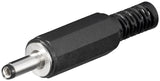 Conector Dc Macho  - Diametro 1,3x3,4 Mm Goobay
