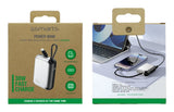 4smarts Powerbank Pocket Plata - 10.000 Mah