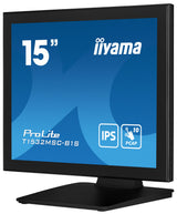 EAN 4948570122097 - iiyama ProLite T1532MSC-B1S pantalla para PC 38,1 cm (15") 1024 x 768 Pixeles XGA LCD Pantalla táctil Neg imagen 5