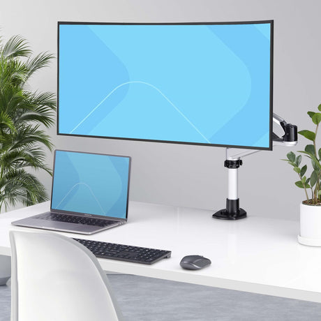 EAN 0065030902045 - StarTech.com 1MP1ACG-MONITOR-ARM soporte para monitor 76,2 cm (30") Negro, Plata imagen 12