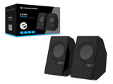 Altavoces 2.0 Conceptronic Bjorn02b 6w Color Negro Jack 3.5  Y Bluetooth Alimentacion Usb