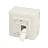 EAN 4052792064575 - LogiLink NP0006A toma de corriente 2 x RJ-45 Blanco imagen 2