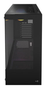 Caja Atx Aerocool Pivot Cristal Templado Negro