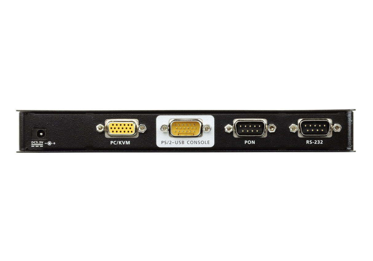 Aten Desktop Kvm Over Ip Control Unit (Kvm + Serial), With V Unidad De Control Sobre Ip (Kvm + Serie) Con Soportes Virtuales