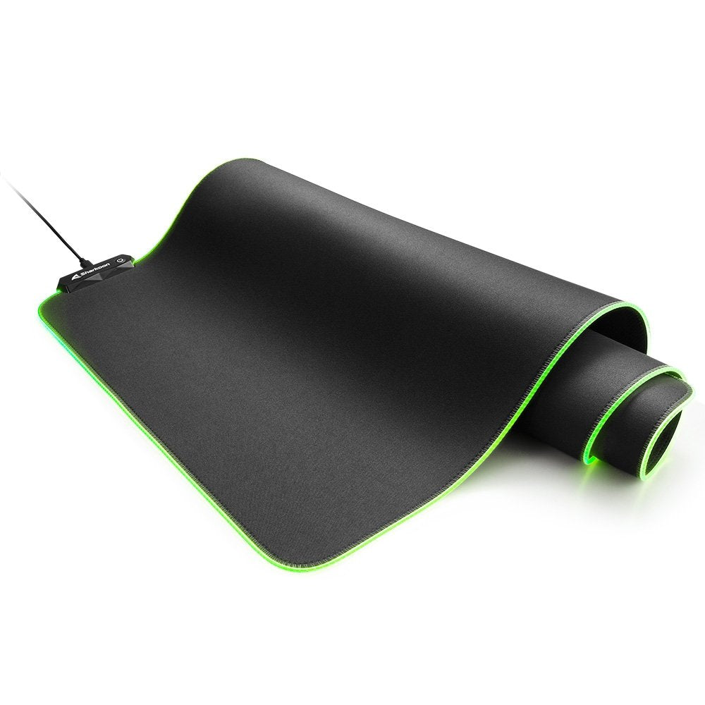 Alfombrilla Gaming Sharkoon 1337 Rgb V2 900 Negro