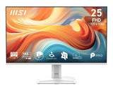Monitor Msi Pro Mp251w E14a 24,5" Fullhd 144hz Ips Adaptive-Sync Sin Marcos Altavoces