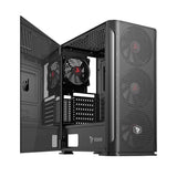 Caja Pc Savio Shadow X2 De Malla/Cristal Para Ordenador Negro