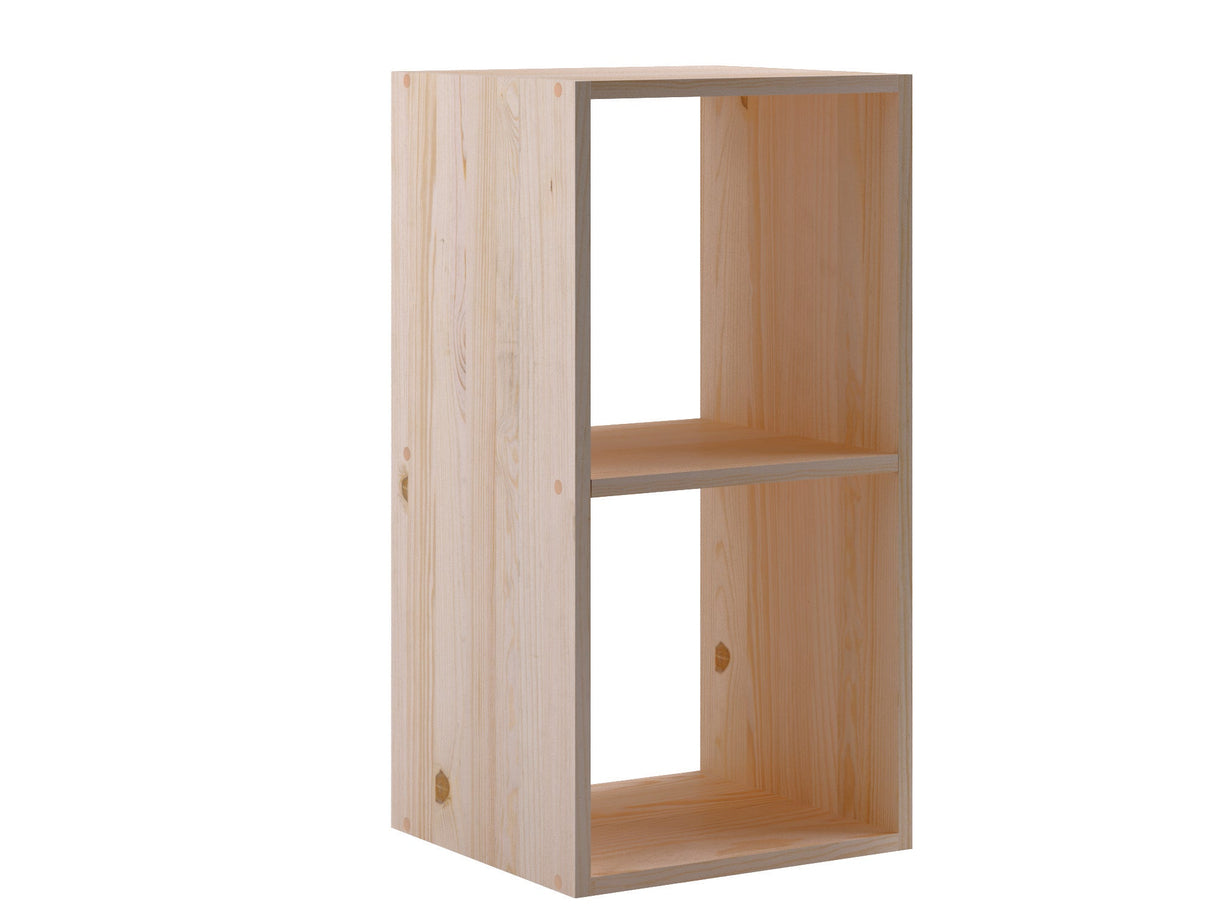 Estanteria Modular 2 Cubos Dinamic Pino Macizo 36,2x33x70,8cm Astigarraga