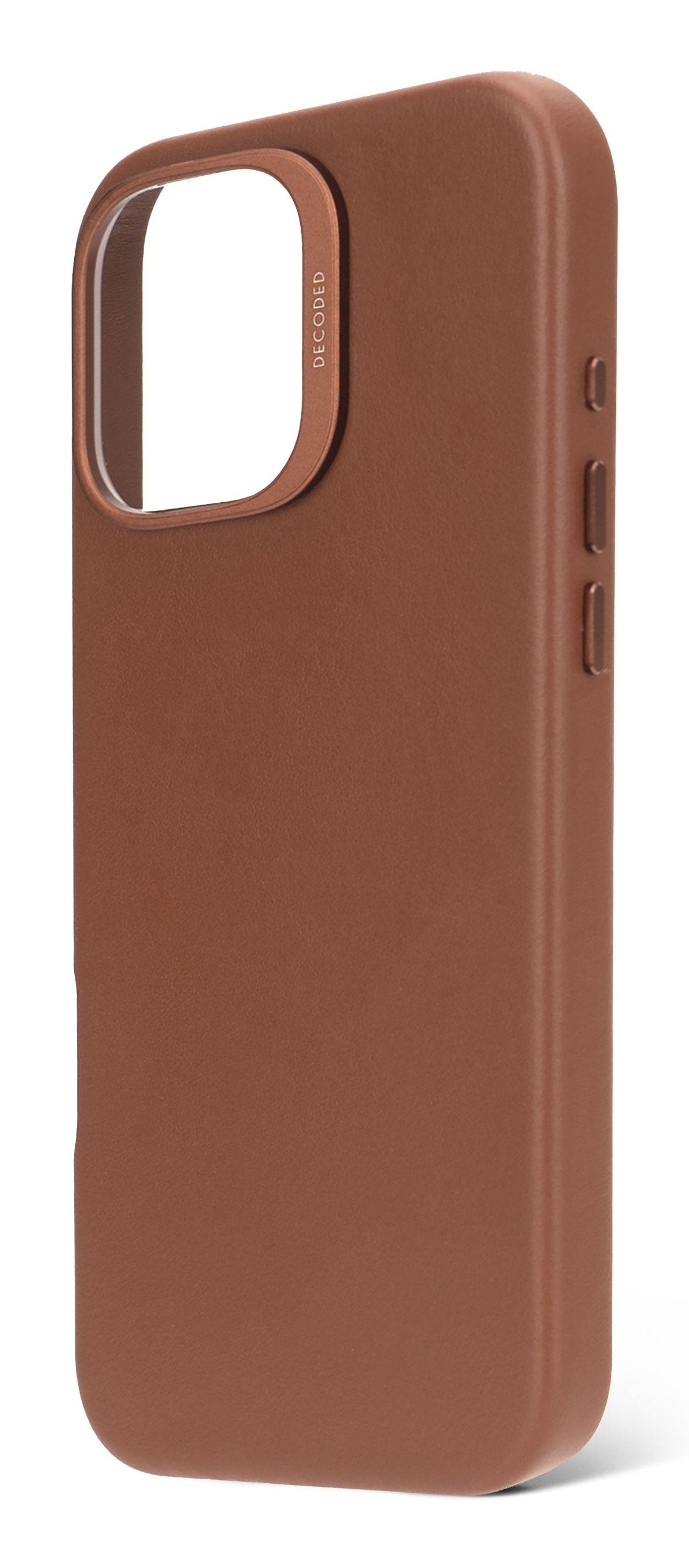 Decoded Leather Backcover Iphone 16 Pro Max Tan