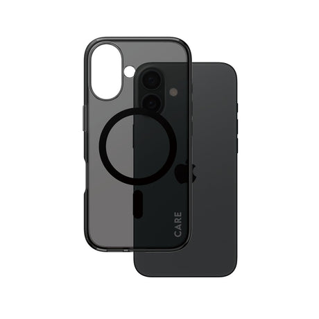 EAN 5715685004155 - PanzerGlass CARE™ by ® Urban Combat Case Smokey w. Black MagSafe iPhone 16 funda para teléfono móvil Negr imagen 1