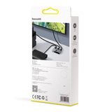 EAN 6953156219700 - Baseus Matrix HDMI 4K HD Splitter Divisor de señal para cable coaxial Gris imagen 7