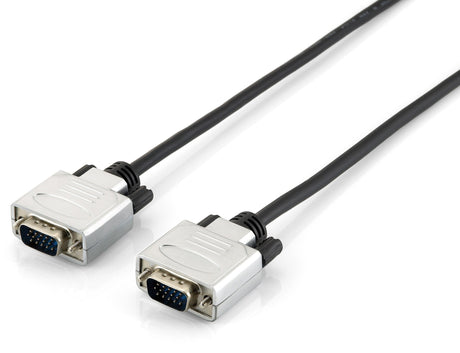 EAN 4015867516386 - Equip 118865 cable VGA 15 m VGA (D-Sub) Negro, Plata imagen 1
