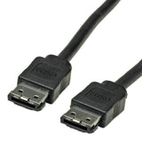 Roline Externes Festplattencable, Esata 6.0 Gbit S, 0,5 M