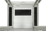 Armario De Red De 42ua Unique, 2053x800x800 Mm Bastidor Abierto, Gris