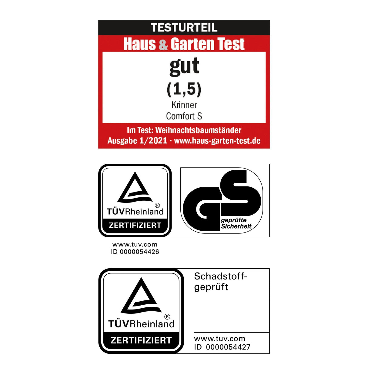 Krinner Comfort S 2,2 M / 11 Cm / 3 L