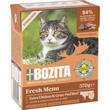 Comida Húmeda Para Gatos Bozita Fresh Menu Sterilised Extra Chicken With Beef  370g