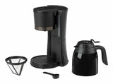 Jata Drip Coffee Maker 2-12 Cups 1l Thermal Jar 800w Black Jeca1800