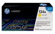 EAN 0193808127076 - HP 124A Yellow Original LaserJet Toner Cartridge cartucho de tóner 1 pieza(s) imagen 1