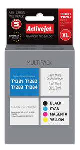 Activejet Aeb-1285n Tinta Compatible Negro, Cian, Magenta, Amarillo 4 Pieza(S)