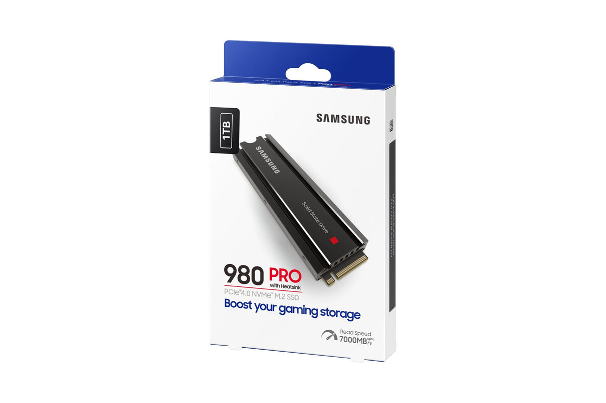 Disco Ssd Samsung 980 Pro 1tb M.2 2280 Pcie 4.0 Con Disipador De Calor Compatible Con Ps5 Y Pc