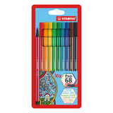 Stabilo Rotulador Pen 68 Estuche De 10 C/Surtidos