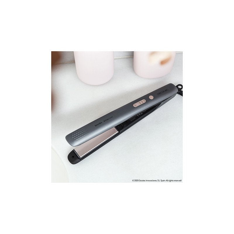 Plancha Para El Pelo Cecotec Bamba Ritualcare 890 Titanium Negra