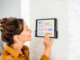 Durable Soporte De Pared Universal Para Tablet Visioclip Plateado