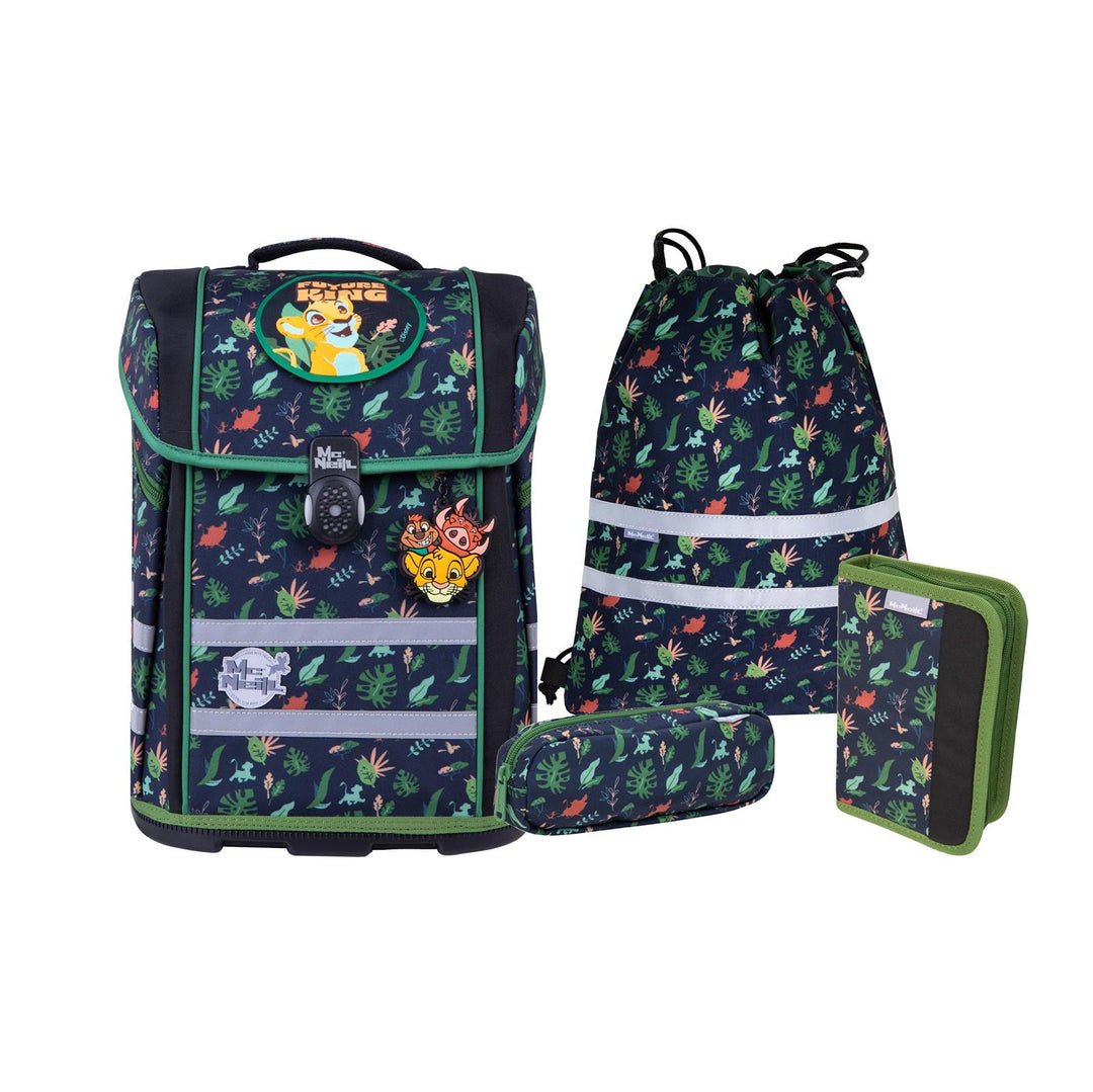 Mcneill Juego De Mochila Escolar Perfecto 5tlg. Lion King
