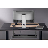 Inline® Cable Guide Rail, For Under-Table Mounting, With Screw Clamps, Black