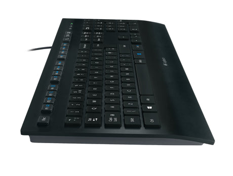 EAN 5099206046856 - Logitech K280E Pro f/ Business teclado Oficina USB QWERTY Internacional de EE.UU. Negro imagen 3