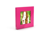 Novus Dahle 95553 Imán Mega Magnet Cuadrado Xl 7,5x7,5 Cm C/Portafoto Rosa