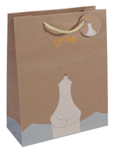 Sigel Geschenktüten Polar Bear With Shooting Star Motiv 26,0 X 33,0 Cm, 5 Unidades