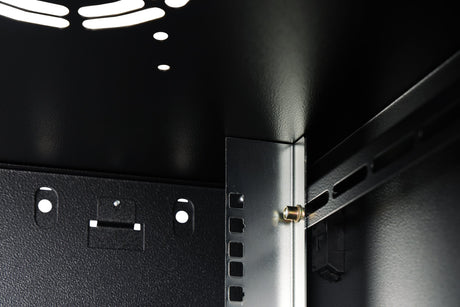 EAN 4016032257806 - Digitus DN-19 09U-6/6-EC-SW armario rack 9U Bastidor de pared Negro imagen 8