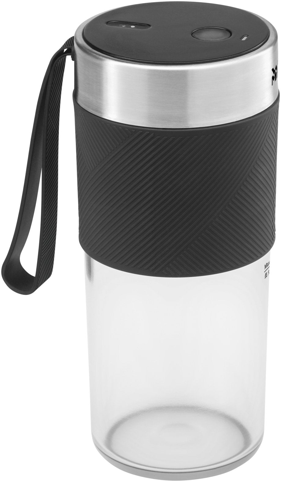 Batidora  Wmf Kitchenminis Mix On The Go 0,3 L  50 W Negro, Acero Inoxidable, Transparente