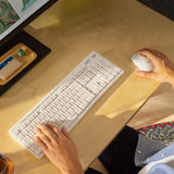 EAN 5099206092594 - Logitech 920-009824 teclado Ratón incluido Oficina RF inalámbrico QWERTY Inglés Blanco imagen 3