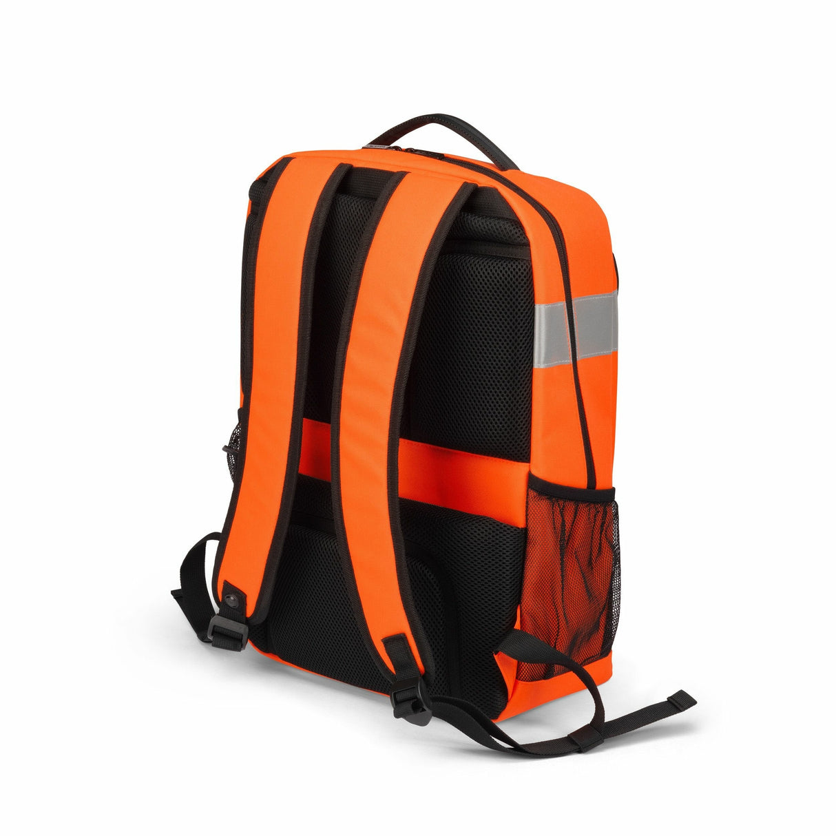 Mochila  Dicota P20471-18 De Senderismo Negro, Gris, Naranja Tereftalato De Polietileno Reciclado (Rpet)