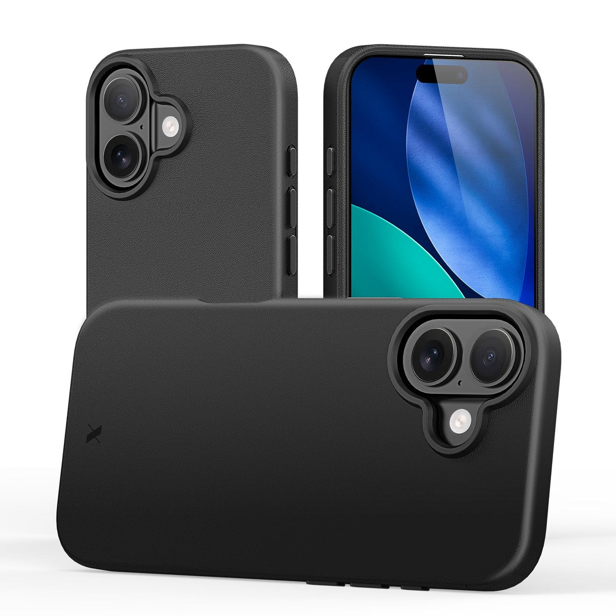 Nevox Styleshell Pro - Iphone 17 - Echt Leder - Kompatibel Con Magsafe Negro