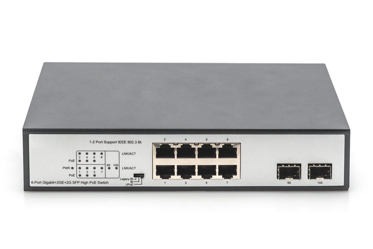 EAN 4016032467380 - Digitus DN-95140 switch No administrado Gigabit Ethernet (10/100/1000) Energía sobre Ethernet (PoE) Negro imagen 3