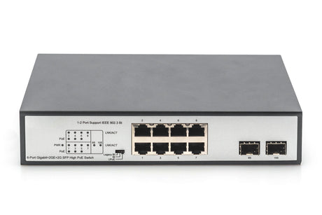 EAN 4016032467380 - Digitus DN-95140 switch No administrado Gigabit Ethernet (10/100/1000) Energía sobre Ethernet (PoE) Negro imagen 3