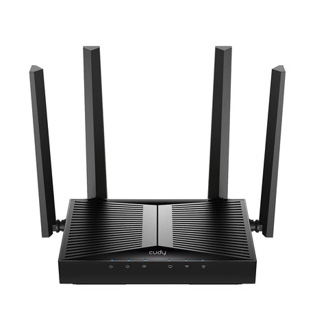 EAN 6971690793517 - Cudy WR3600 router inalámbrico Gigabit Ethernet Doble banda (2,4 GHz / 5 GHz) Negro imagen 1