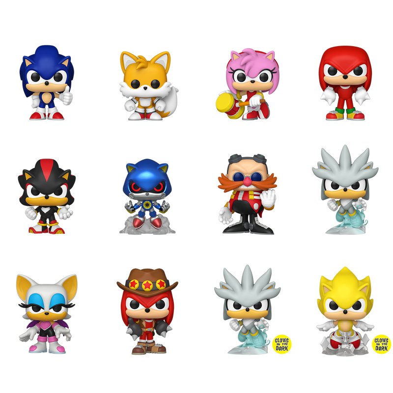 Mystery Mini: Sonic- 12pc Accs
