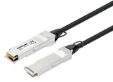 EAN 0766623508506 - Intellinet 508506 Cable de fibra óptica e InfiniBand 1 m QSFP+ Negro, Plata imagen 1