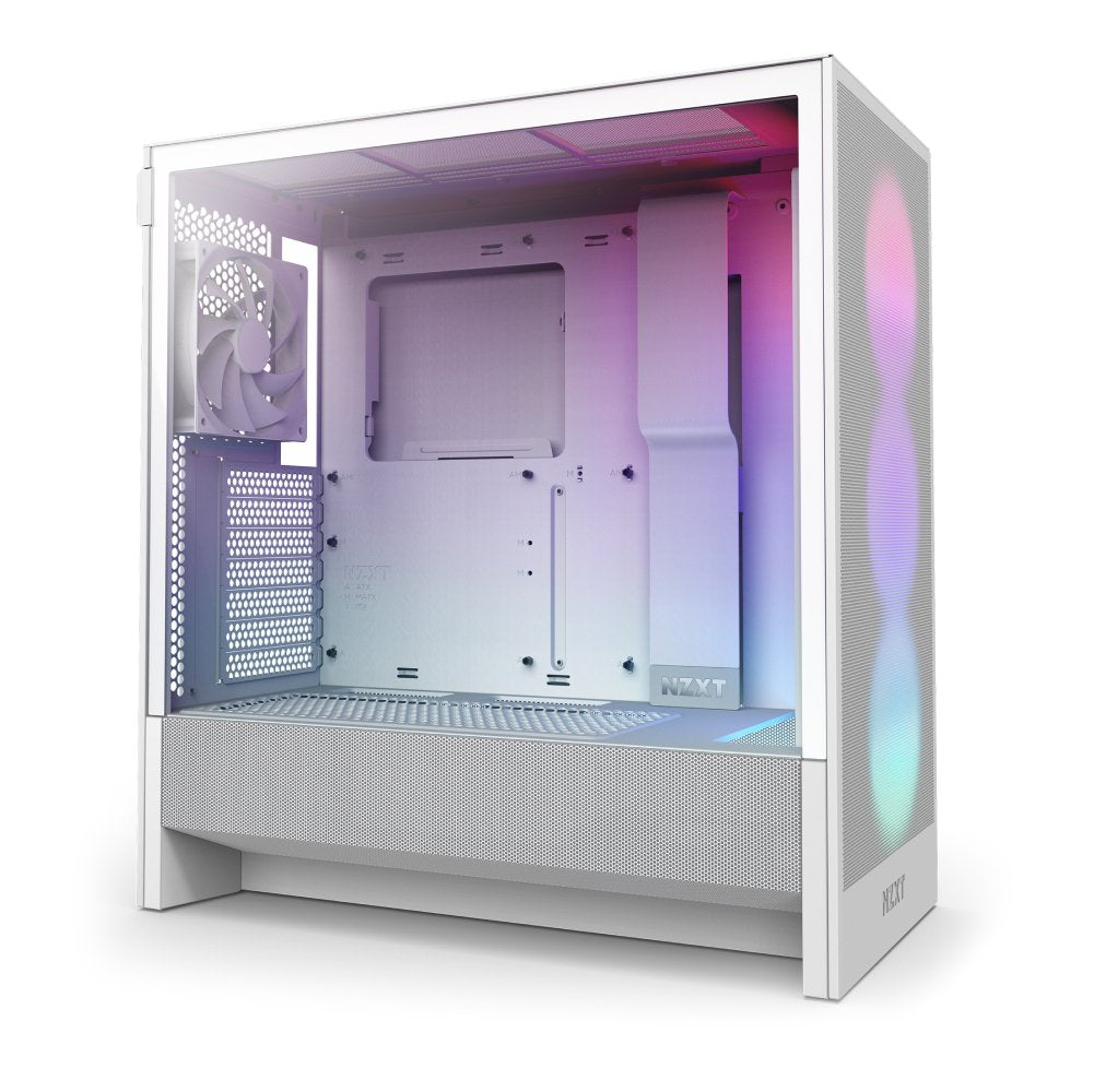 EAN 5056547205861 - NZXT H5 Flow RGB Midi Tower Blanco imagen 9
