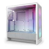 EAN 5056547205861 - NZXT H5 Flow RGB Midi Tower Blanco imagen 9