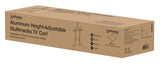 Manhattan 462563 Tv-Wagen 60-100" 80kg Vesa 1000x600 Neigbar Kamera- Av-Ablage Rollen Silver Black