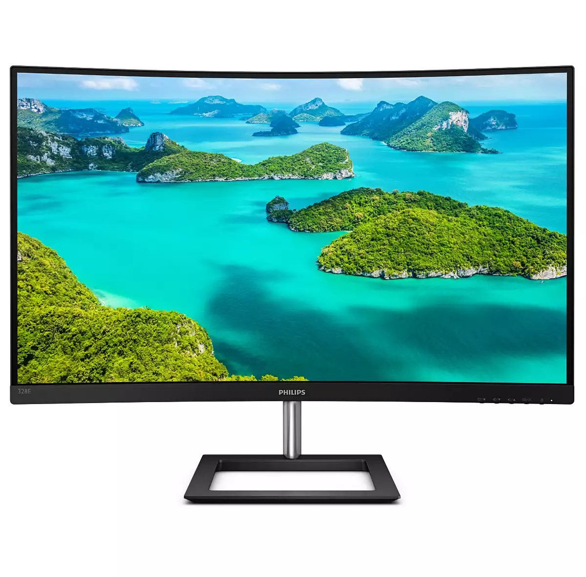Monitor Profesional Curvo Philips E-Line 328e1ca 31.5' 4k Multimedia Negro