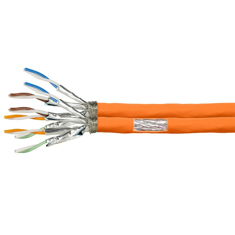 Logilink Cat.7 1000 Mhz Installation Cable 23 Awg S Ftp, 50m Duplex, Naranja