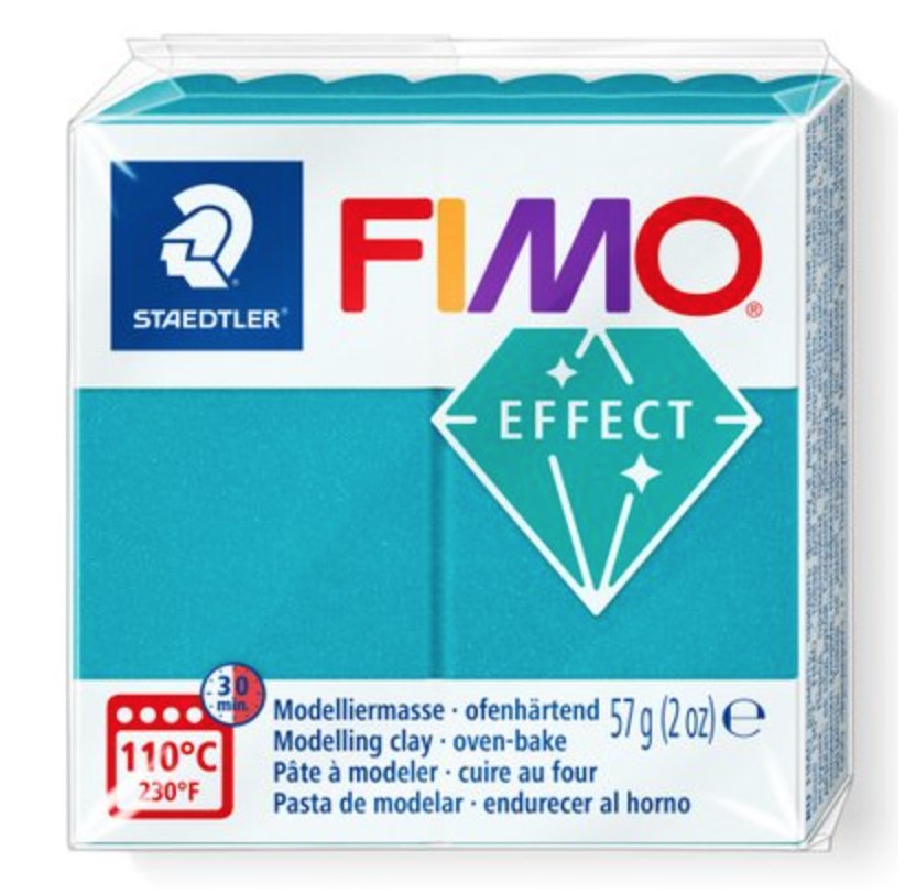 Fimo Mod.Masse Fimo Effect Turquesa Metallic