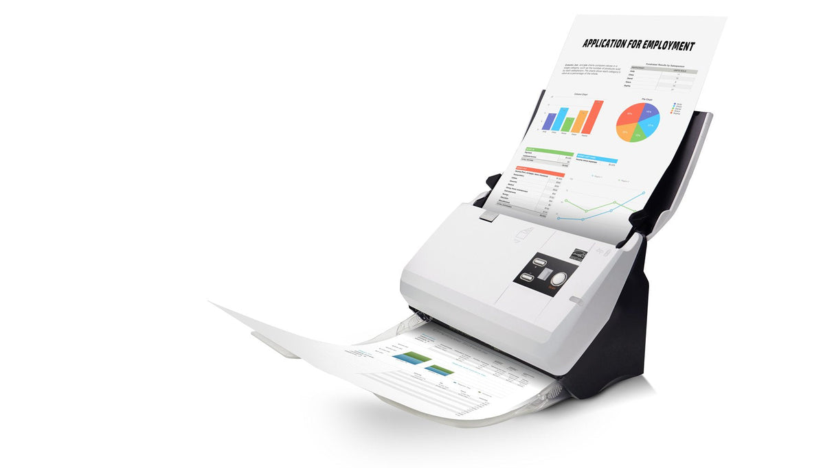 Plustek Smartoffice Pn30u Escáner De Documentos (Adf) Negro, Blanco A4