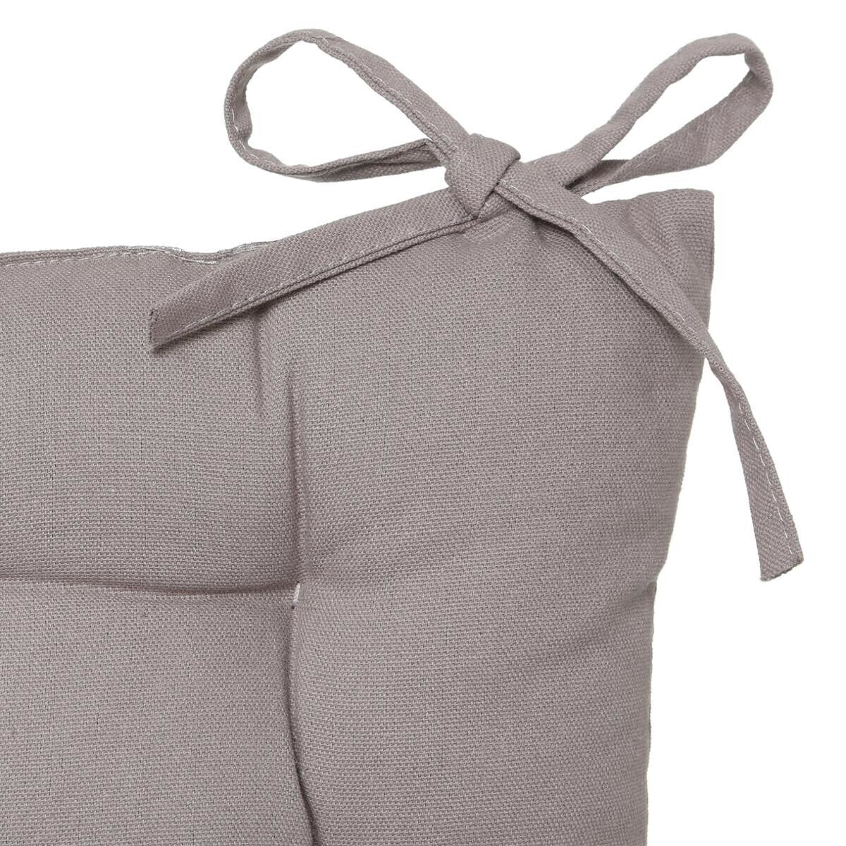 Cojin Para Silla Estilo Galleta Color Vison 38x38cm